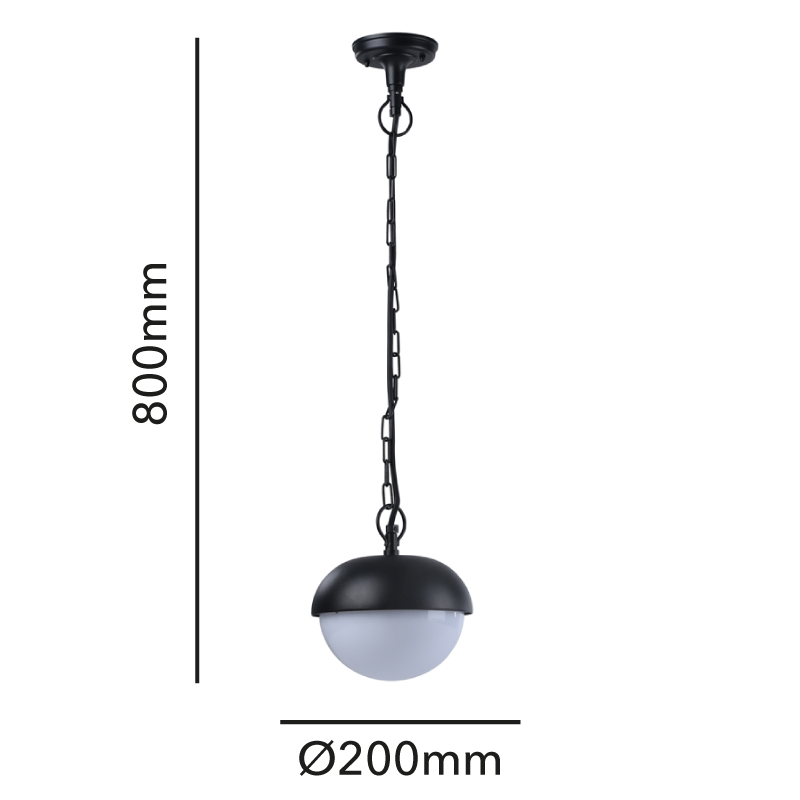 lampe suspendue terasse